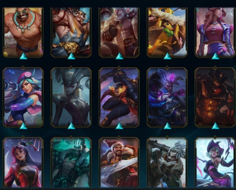 CONTA LOL BR 443 SKINS | EXALTADA | 6/7 ULTIMATE | LVL 798