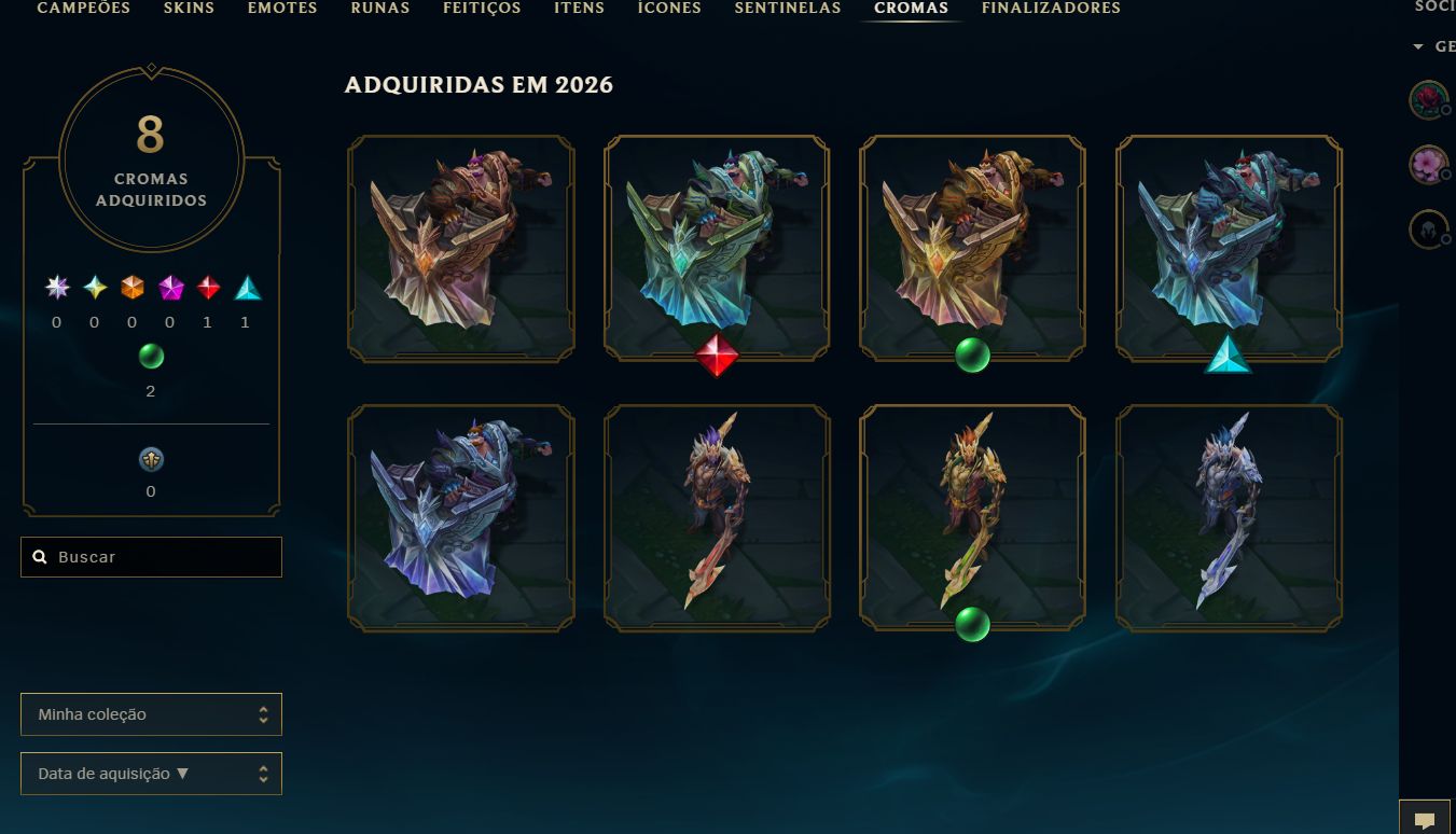 Conta Mestre 64% de winrate, total acesso (pode mudar o Gmail)