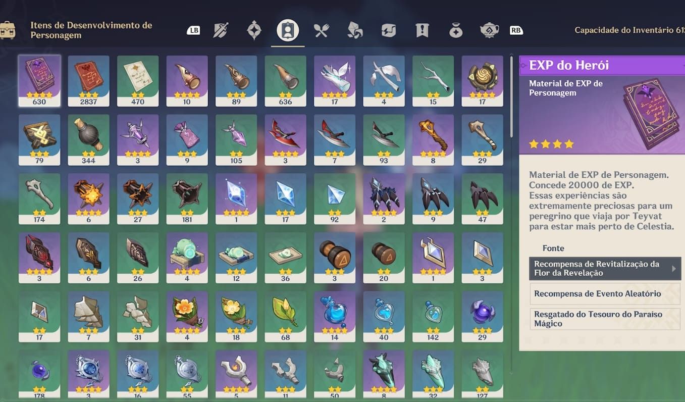 1 x CONTA NEUVILETTE + ARMA + ARMA DO XIAO+ Mavuika