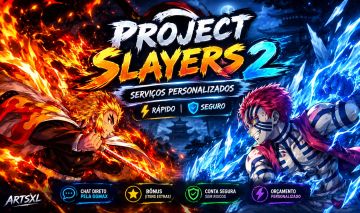 FAÇO QUALQUER SERVIÇO | PROJECT SLAYERS 2 | PS2 | PvE | Itens | Dungeon |