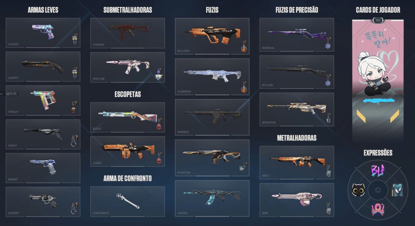 CONTA FULL ACESSO VALORANT (DONO ÚNICO) COM CHAMPIONS 2024/2025, ARCANE E EVORI