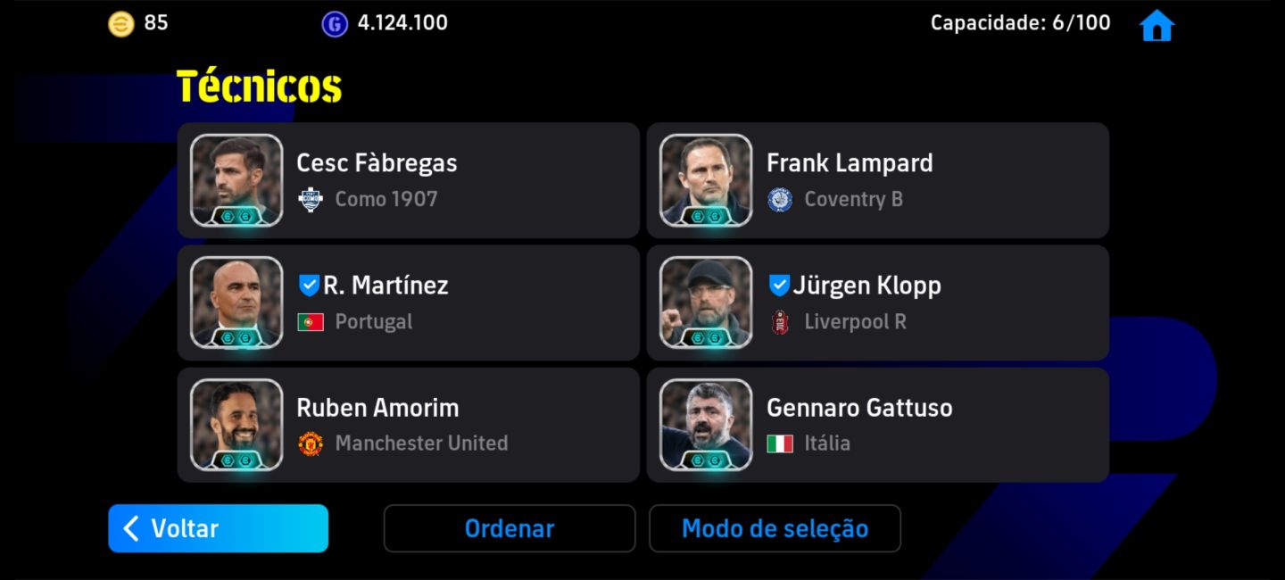 Baresi 108 Yamal 105 Klopp | Força coletiva 3200+