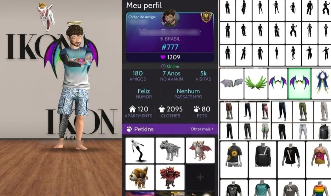 Avakin Life Contas | roupas rara e item exclusivo