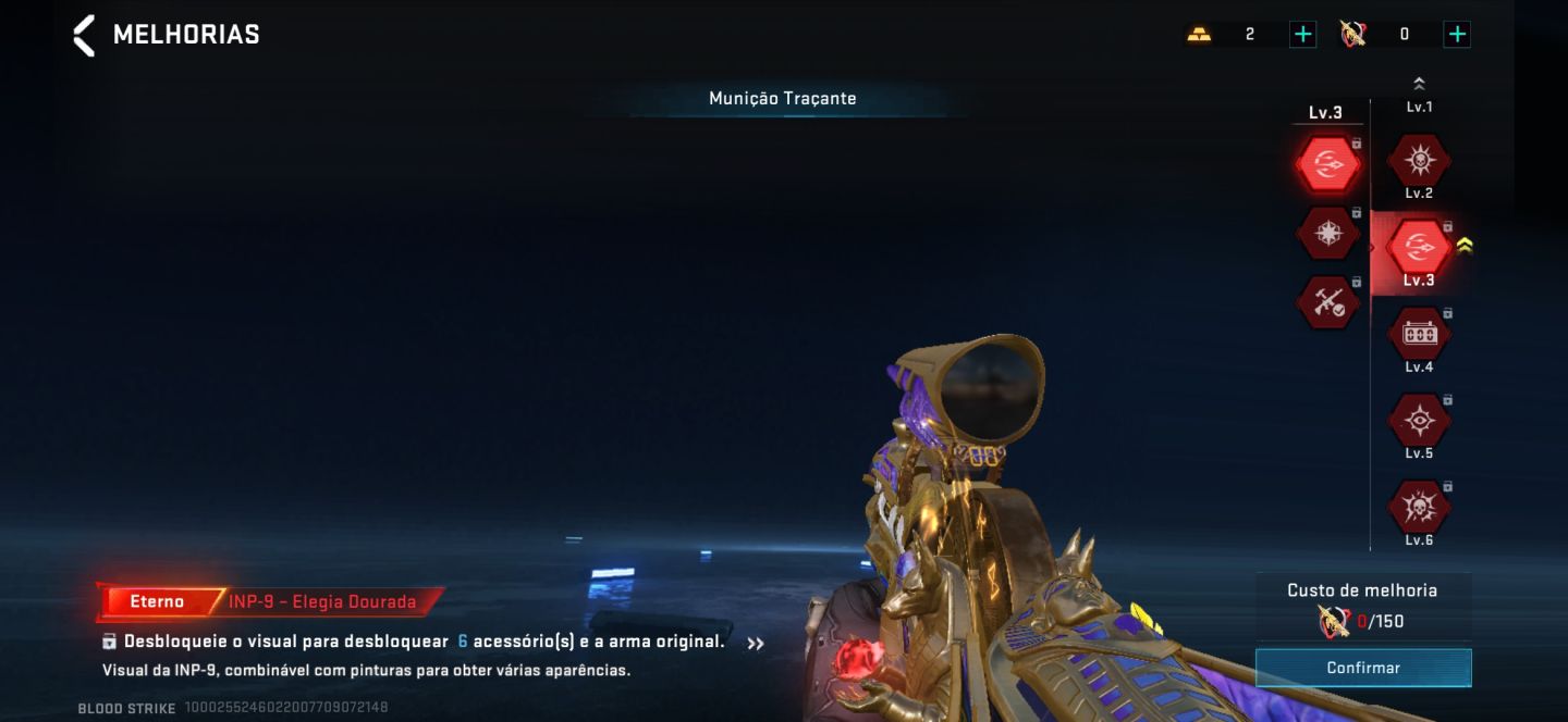 Conta De BS com Ram Espírito Gamo + 3 eternas no hype (promoção pra sair logo)