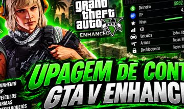 GTA 5 ONLINE PC ENHANCED - PACOTES DE DINHEIRO + UPAGEM COMPLETA + BRINDES