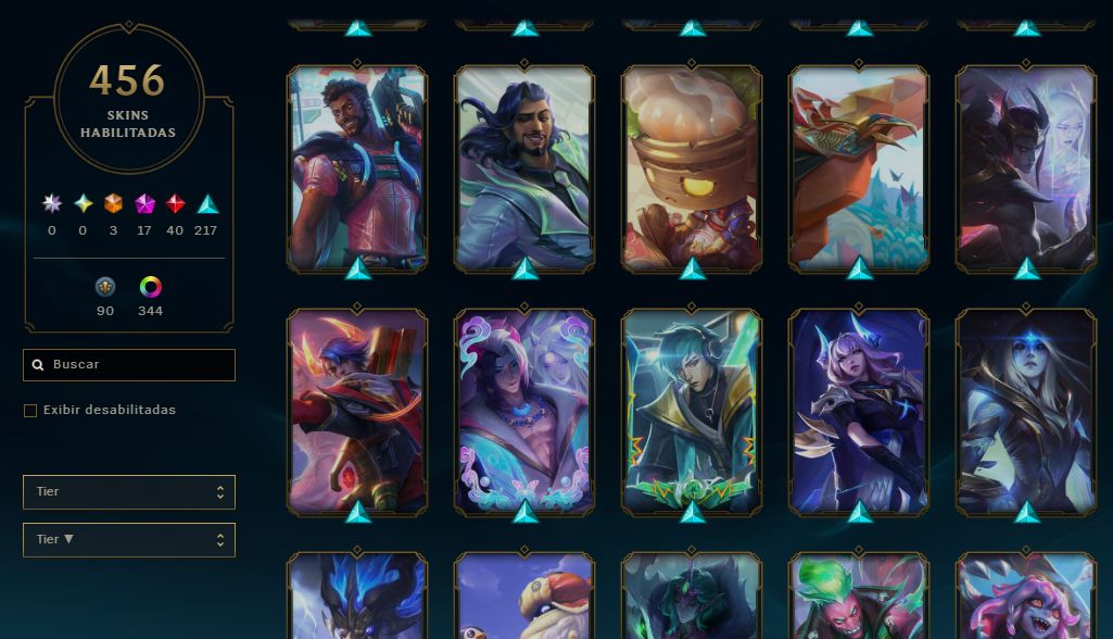CONTA MAIN ADC LEAGUE OF LEGENDS EX CHALLENGER