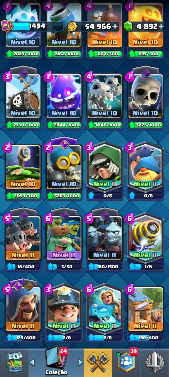 [CONTA GEMADA] CLASH ROYALE | SELO 8 ANOS | 10K DE TROFÉUS