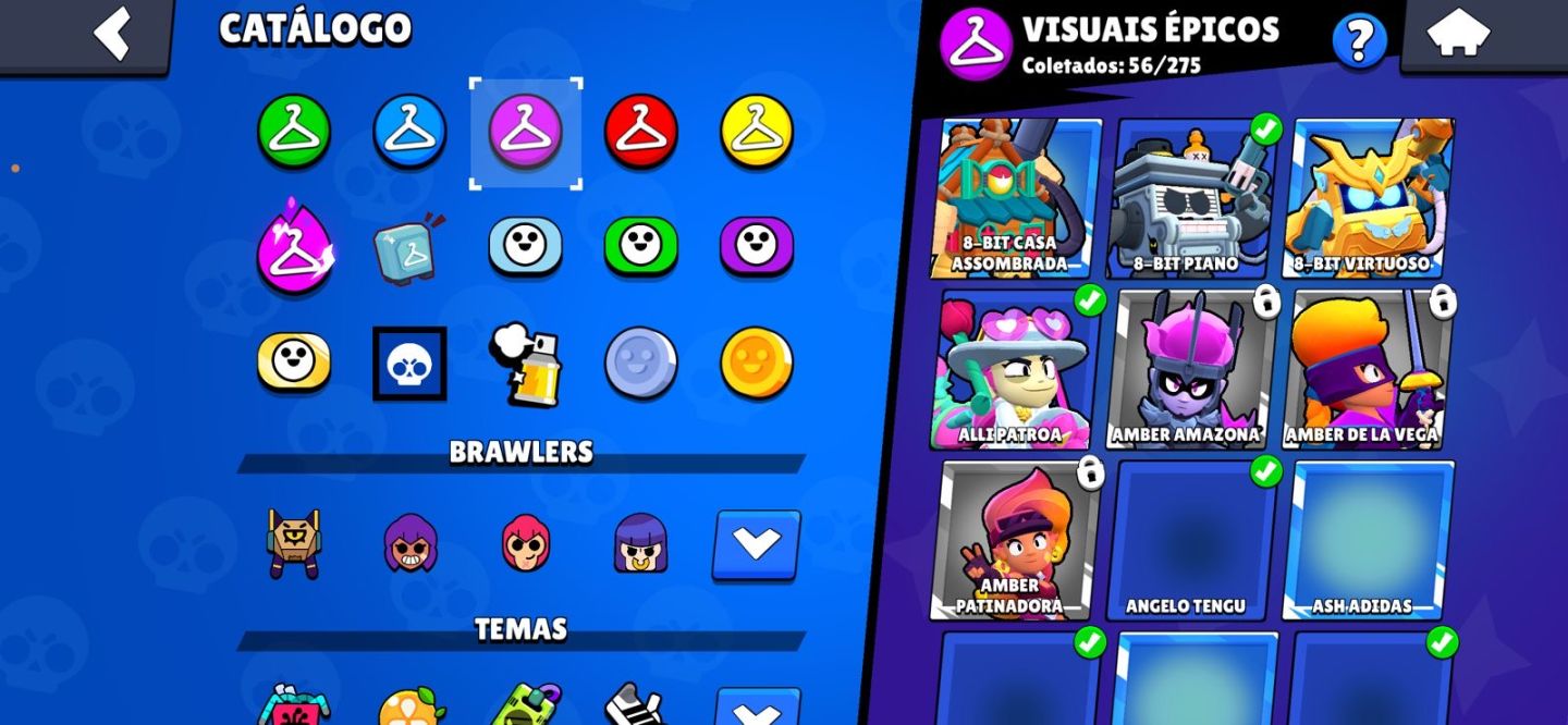 CONTA DE BRAWL STARS[25197 troféus+ rank max:mítico 1]
