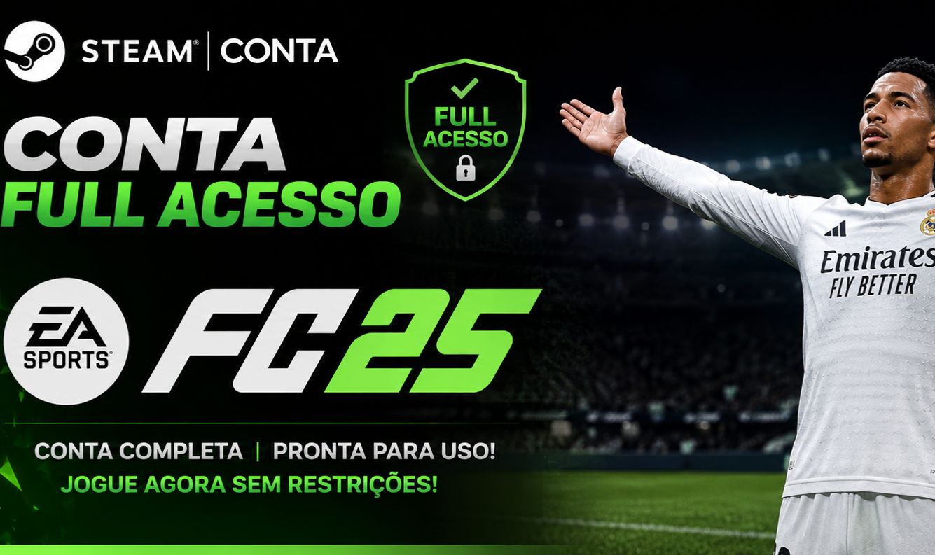 FIFA 25 NA STEAM | CONTA FULL ACESSO!