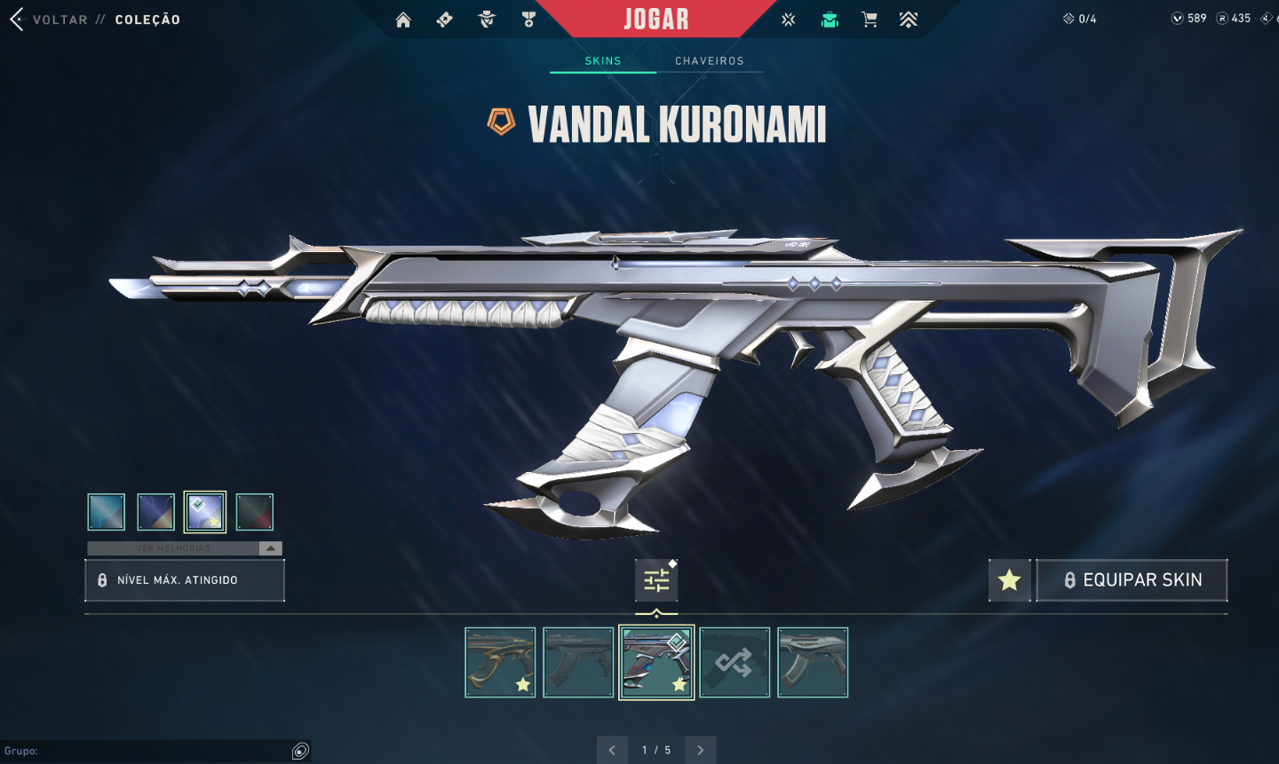 Conta valorant com chaveiro radiante, atualmente rank ascendente