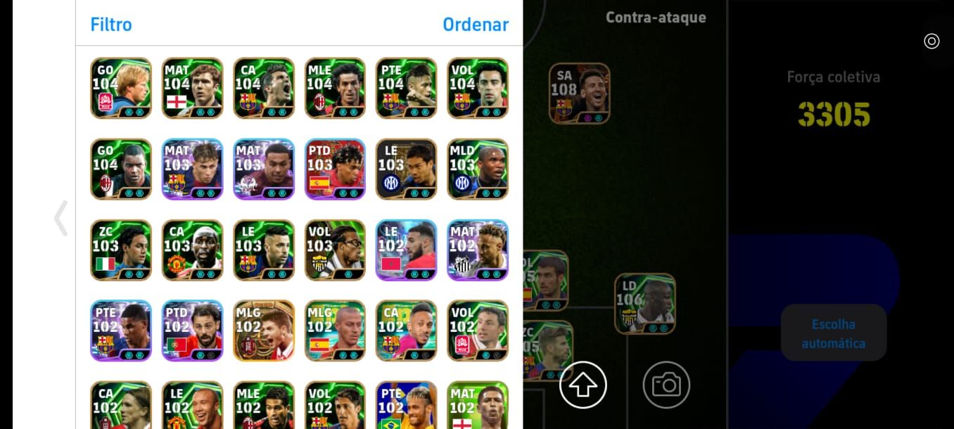 Conta 3320 força max apenas Konami id