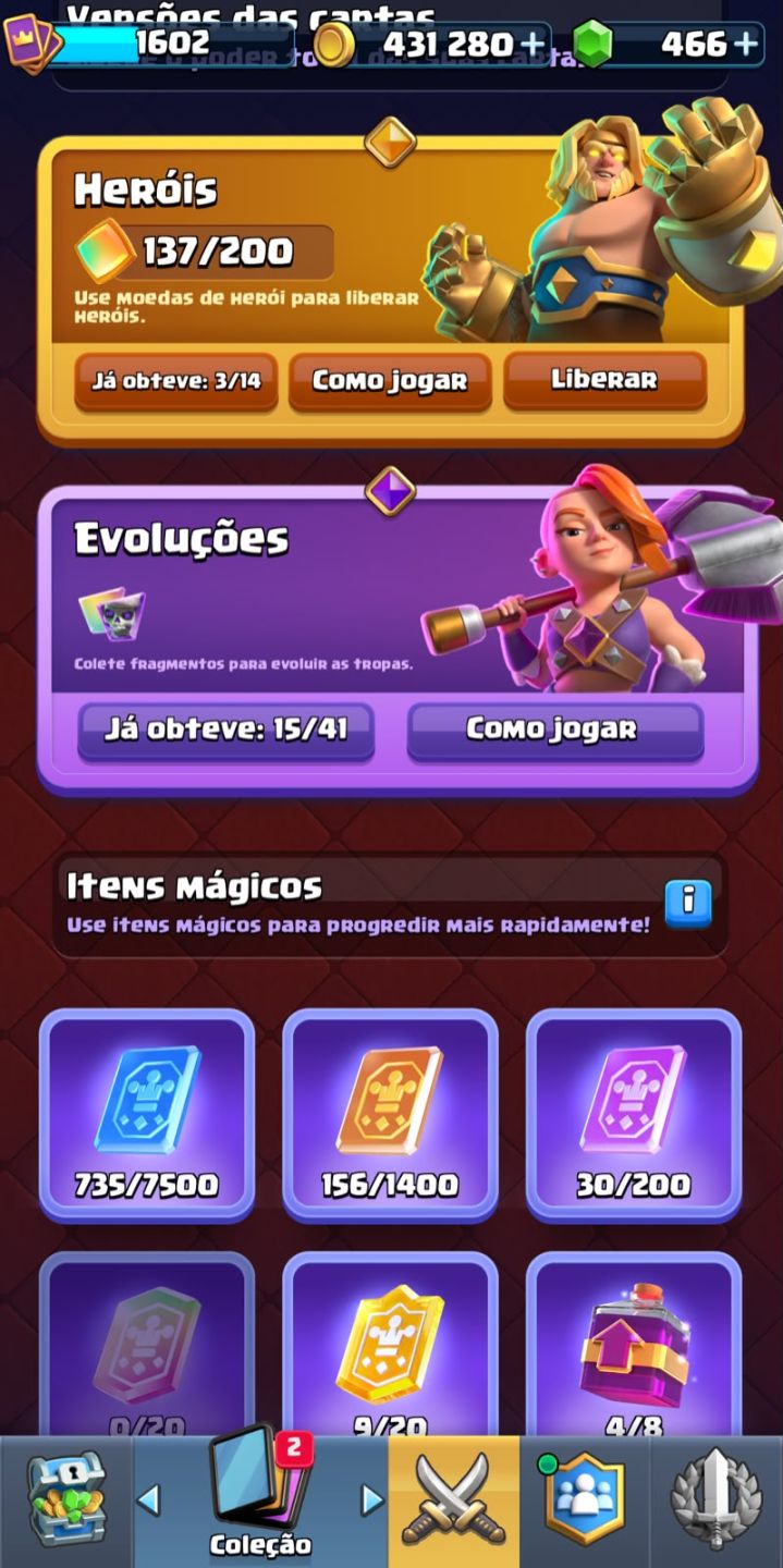 CONTA DE CLASH ROYALE 12k