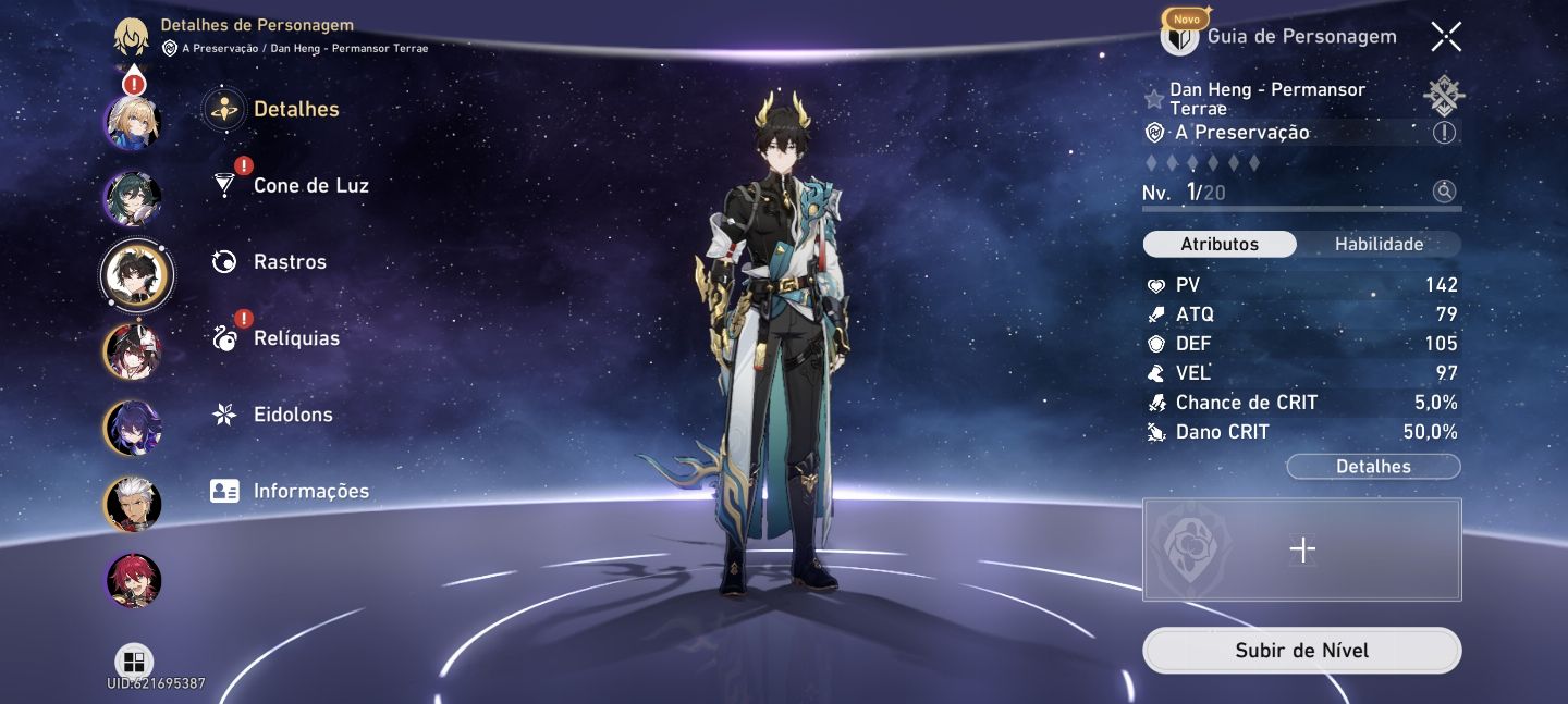Honkai Star Rail conta com times para the herta, phainon e anaxa.