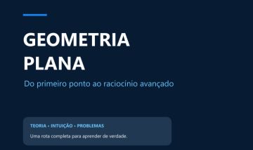 Apostila De Geometria Plana Enem e Vestibulares / Pegue o conteudo Rapidamente!