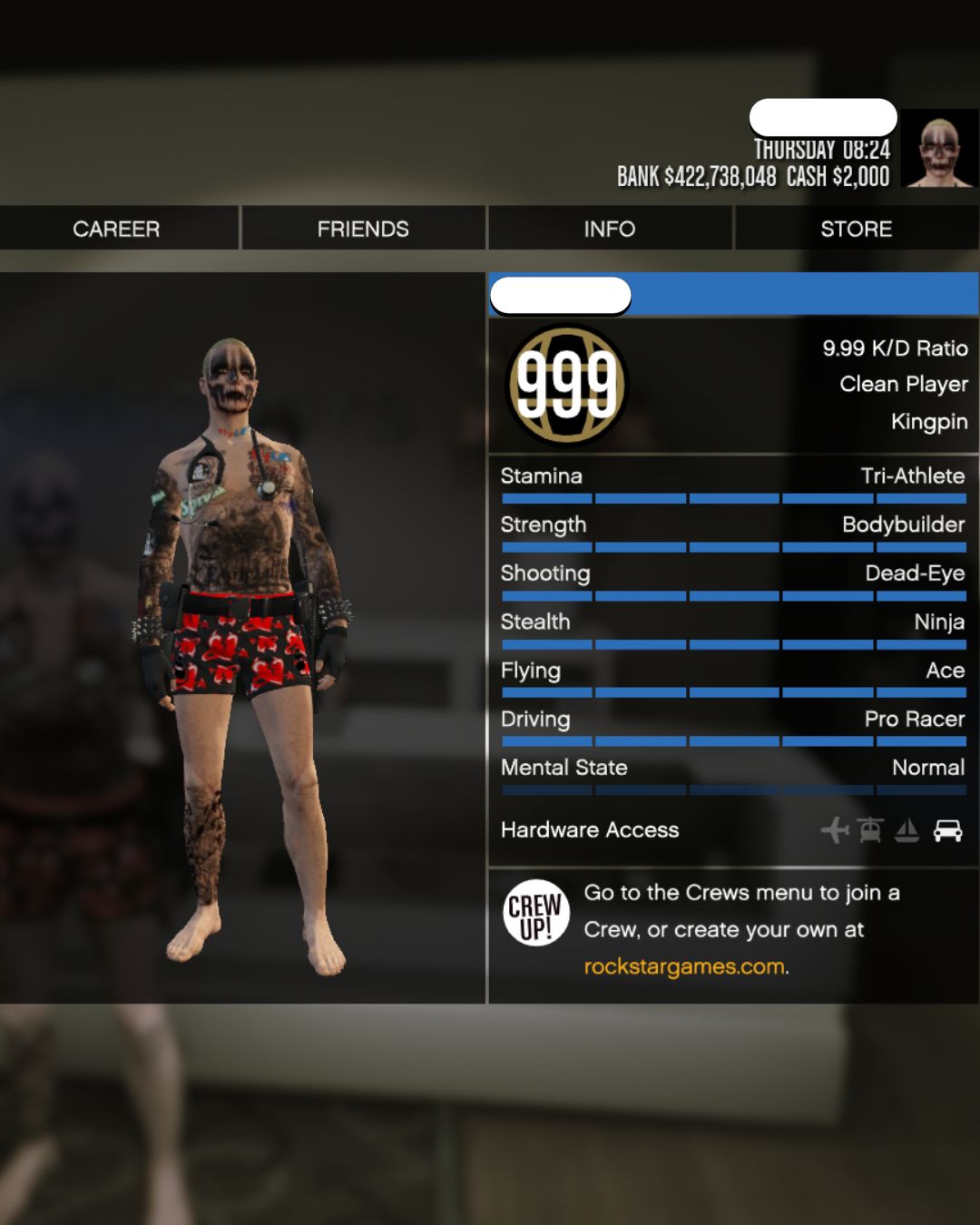 Conta Gta 5 Pc | Level 999 400M + 1B | Desbloqueios 160 Carros + Coleções Modded
