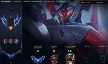 CONTA LOL MAIN EKKO /FULL ACESSO / DIAMANTE 1