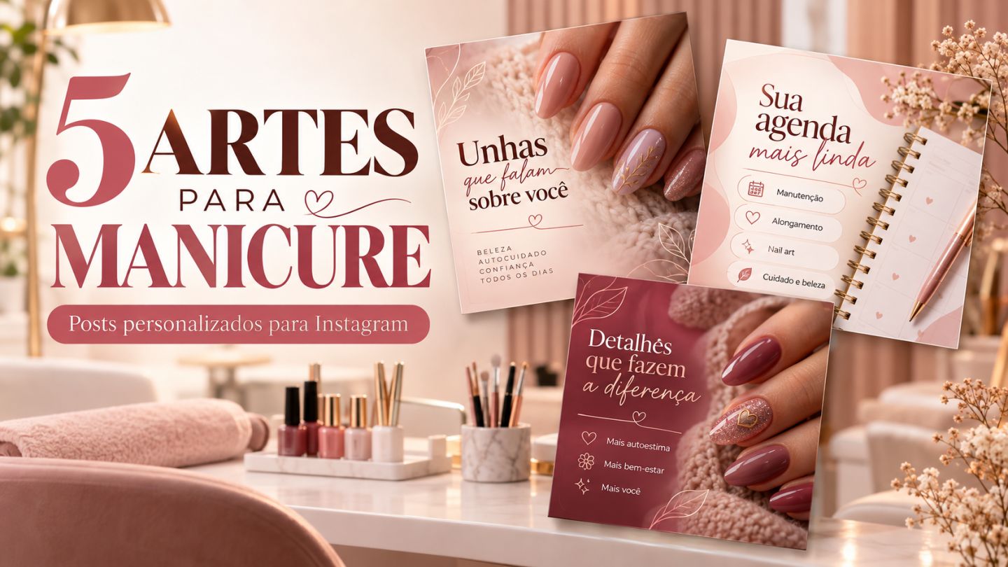 Design Sob Medida | Capas de Anúncio e Posts para Instagram