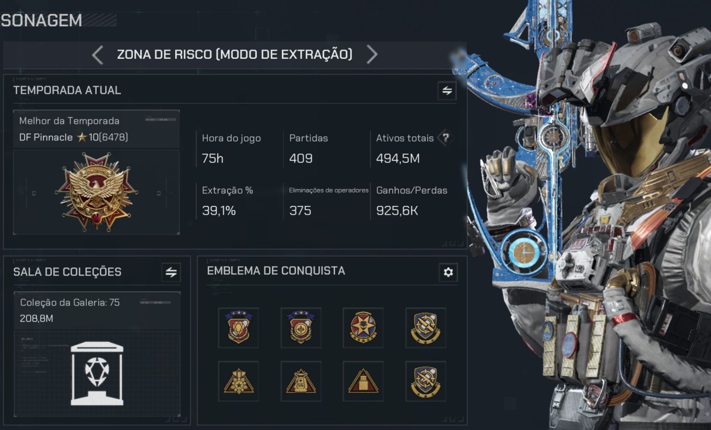 Conta do Delta force Mobile.(Garena)