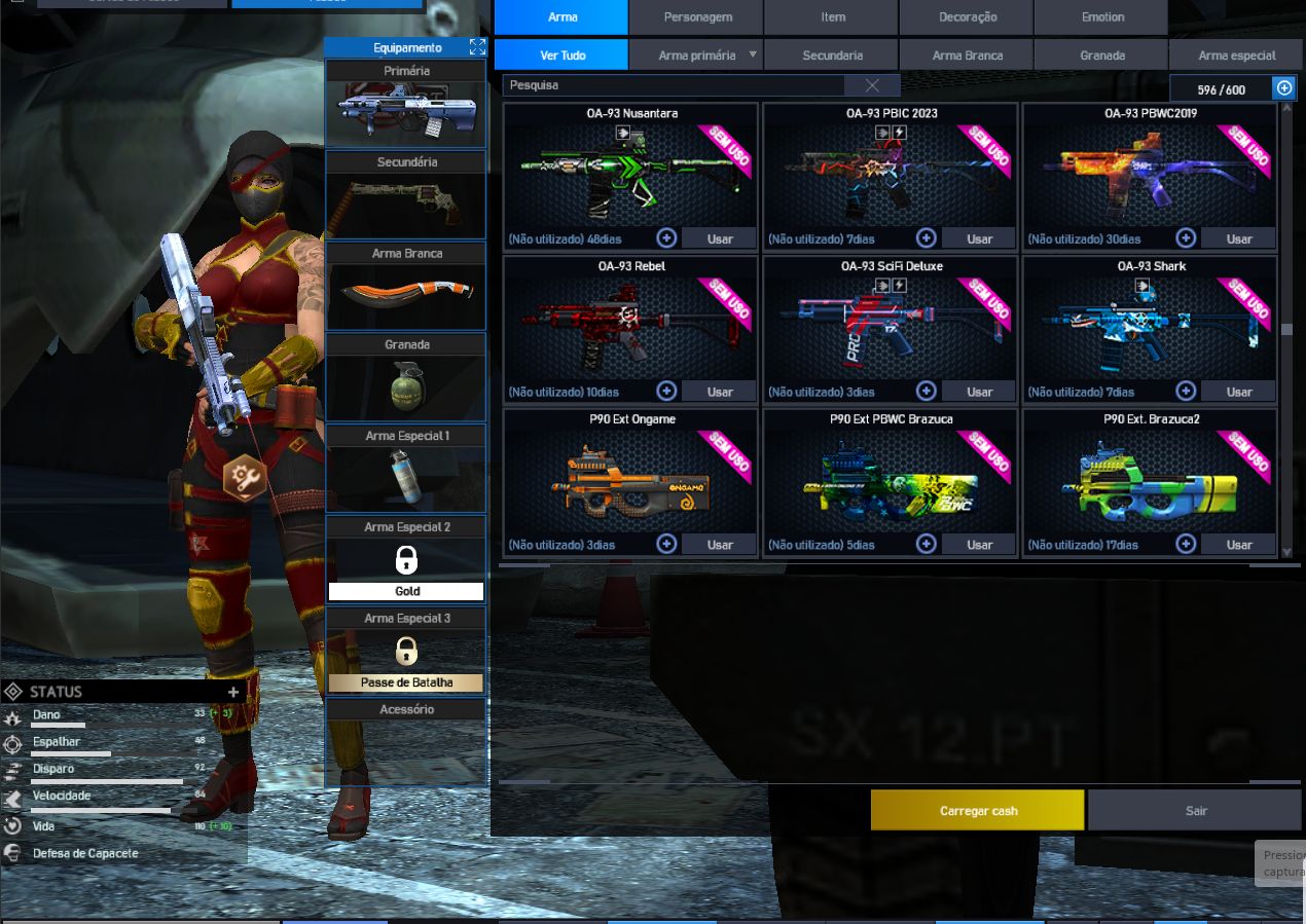 Conta de Point Blank General duas estrelas