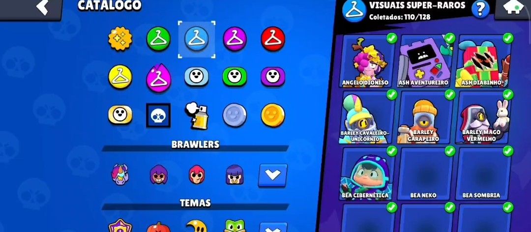 Conta Brawl star 135.000 troféus e todos os brawls liberados ,full acesso