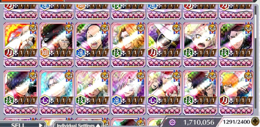 BBS/ 50830 Orbs/ Ichigo - Gremmy - Aizen/1083 BBS/ 7736 Accessory Tickets