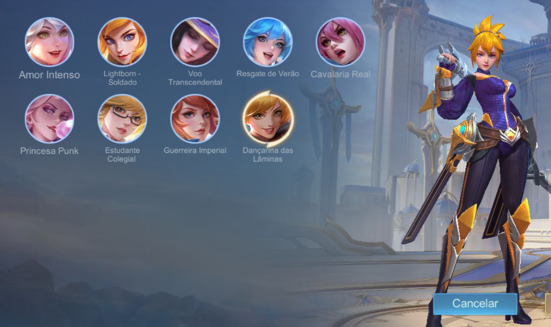 Mobile Legends conta main fanny