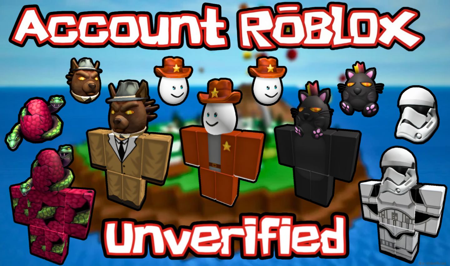 CONTA ROBLOX ANTIGA 2019 COM WICKED EGG OF CALAMITY + 25 OFFSALES [UNVERIFIED]