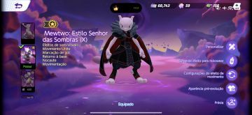 Conta Pokemon Unite ( 2020 ) com diversas skin raras!