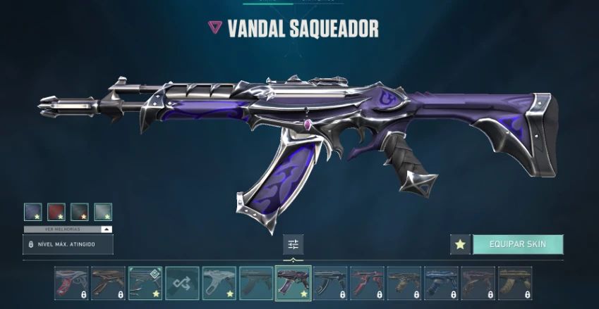 Conta Valorant com Várias Skins