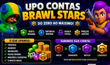 UPO CONTAS DE BRAWL STARS | Rápido e Seguro