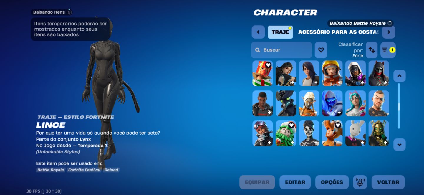 Conta Fortnite OG - 292 skins + Salve o mundo FUNDADOR
