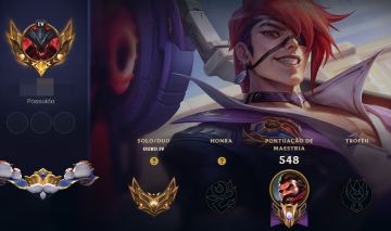 Conta lol com 120+ skins