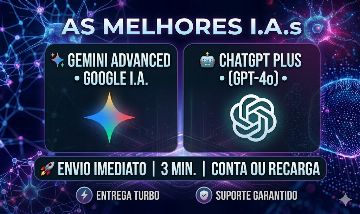 CHAT GPT - PRIVADO | GEMINI PRO PRIVADO (NA SUA CONTA)