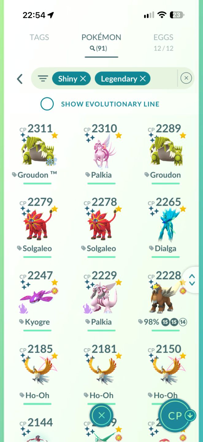 CONTA POKÉMON NÍVEL 74 ABSURDA