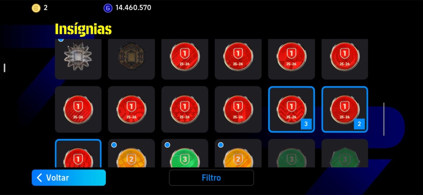 (20% off) Conta efootball gemada ataque da copa