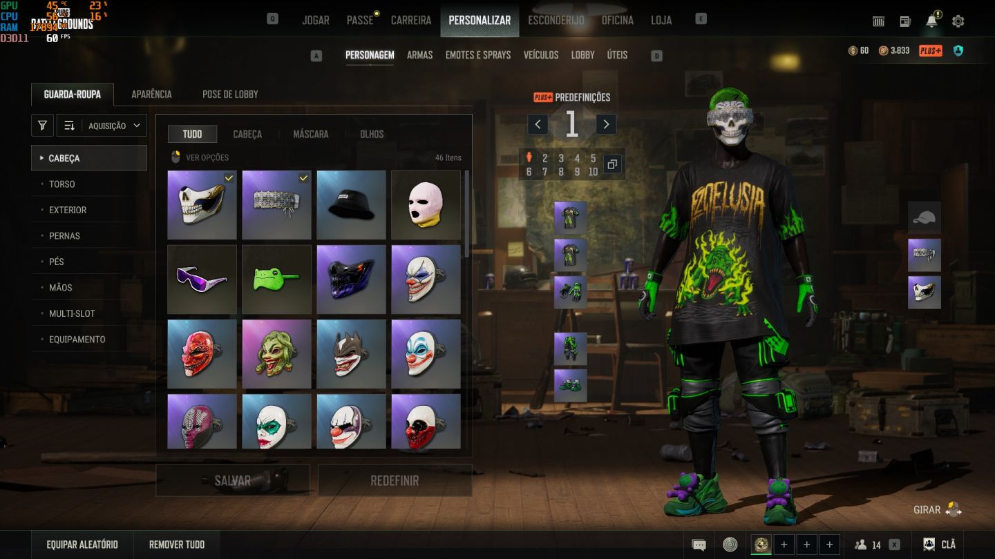 CONTA PUBG 3 ARMAS NIVEL MAXIMO
