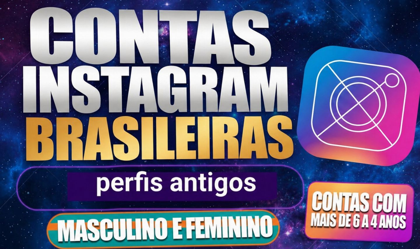 Instagram antigo Feminino e Masculino