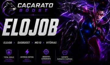 ELOJOB LOL | DUOBOOST | VITÓRIAS | ATÉ MESTRE | CAÇARATOBOOST