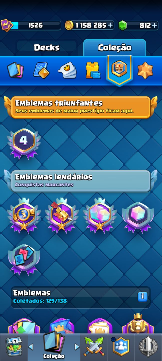 CONTA 13.000 TROFÉUS MAIS BARATA DO SITE VALOR NEGOCIÁVEL CLASH ROYALE!!!