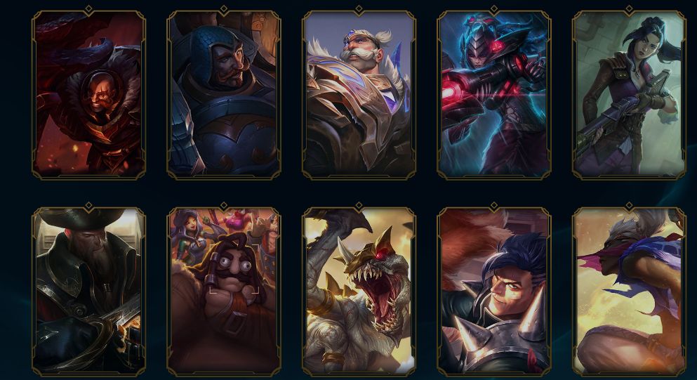 Conta League Of Legends Com todos campeões- 141 skins 10 anos de acc