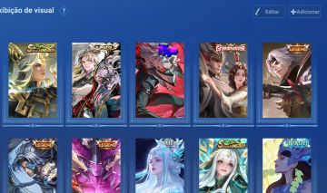 Conta Honor of Kings Lam Dan Dan + Li Xin Flawless