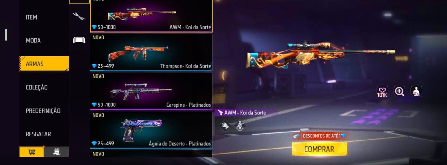 CONTA FF 6ANOS LVL 69 ANGELICAL DOURADA ASSASSIN'S CREED 115 MODAS 304 VEÍCULOS