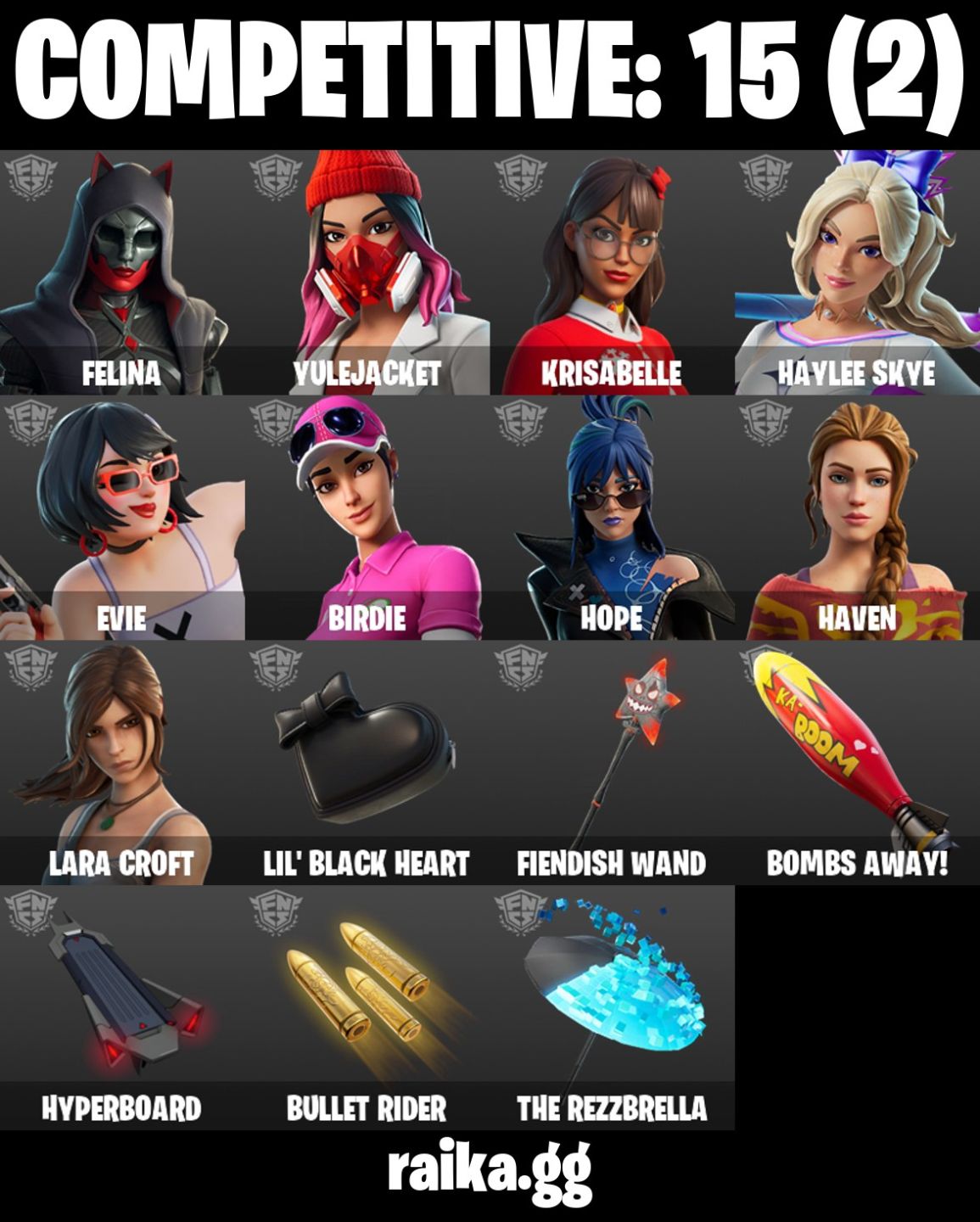 72 skins | Royale Bomber | Snap | Gear Specialist Maya LARA CROFT !