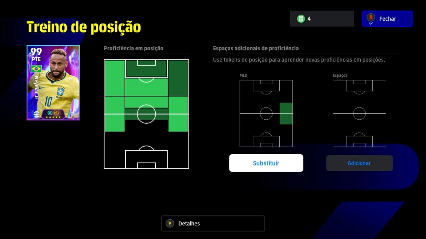 Conta Efootball Xbox/PC com jogadores como Messi, Cruyff, Kaka, Zico e Neymar
