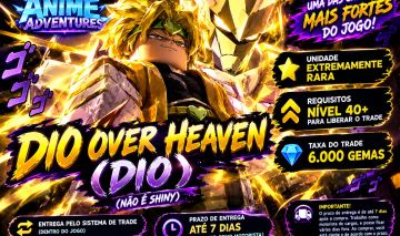 Anime Adventures | DIO ANIME ADVENTURE FULL SSS