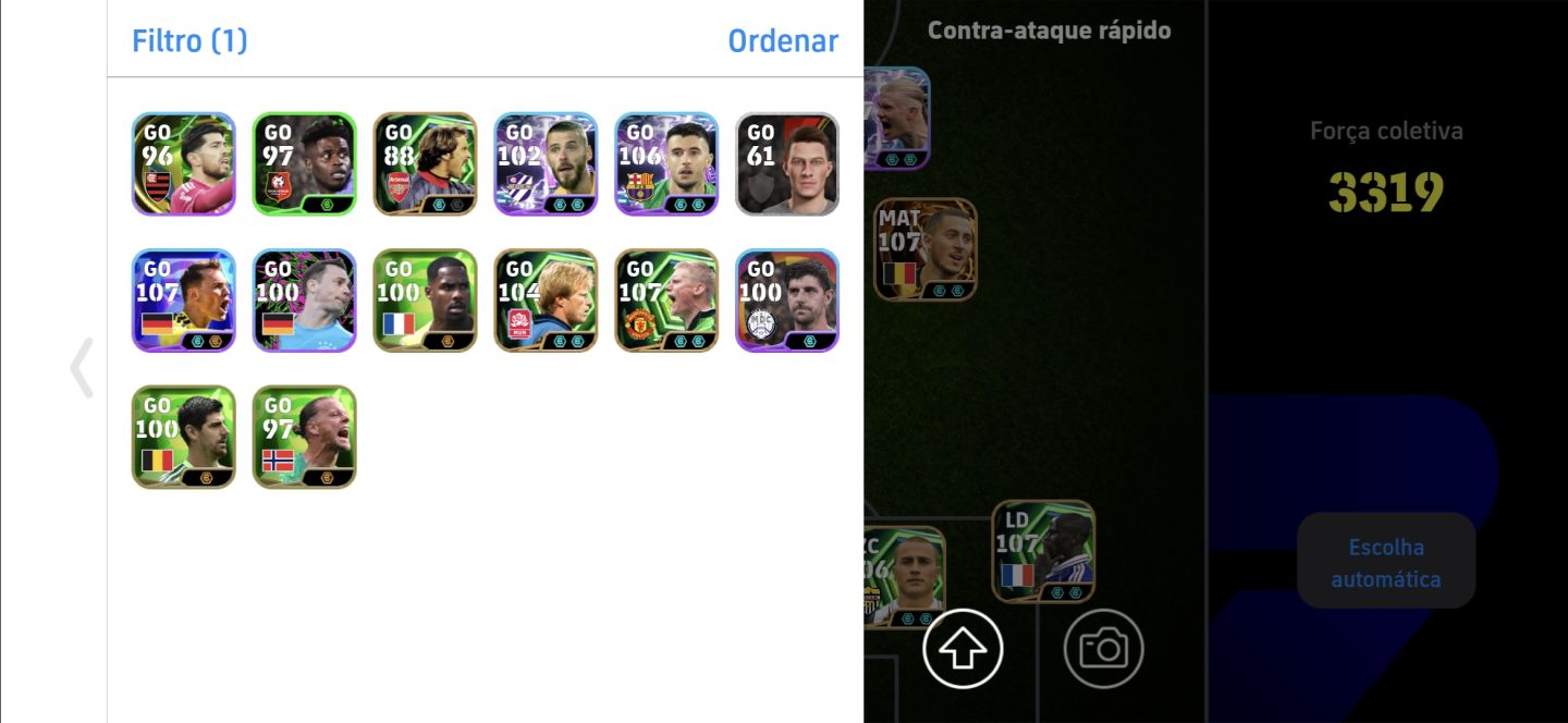 Conta efootball Completa, cheia de ÉPICOS e showtimes da Primeira prateleira.