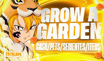 (SPINOSAURUS!!) GROW A GARDEN/CRESÇA UM JARDIM - CASH/PETS/SEMENTES/DINHEIRO!