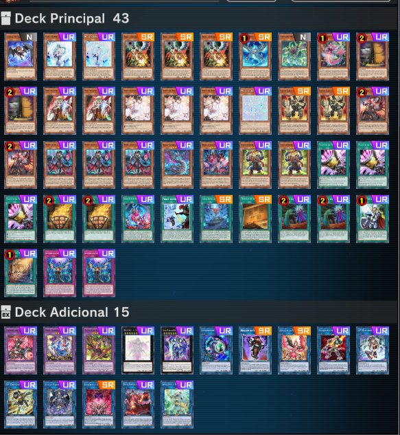 Conta Master Duel Deck Meta Snake-Eye Fiendsmith