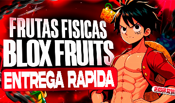 [SKINS DE FRUTAS] Venda de Frutas Fisicas Via Trade de Blox Fruits (ROBLOX)!!!