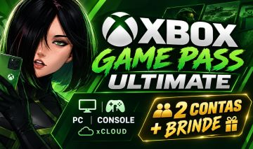 XBOX GAMEPASS ULTIMATE + BRINDE (PC/CONSOLE/XCLOUD) ENTREGA AUTOMÁTICA